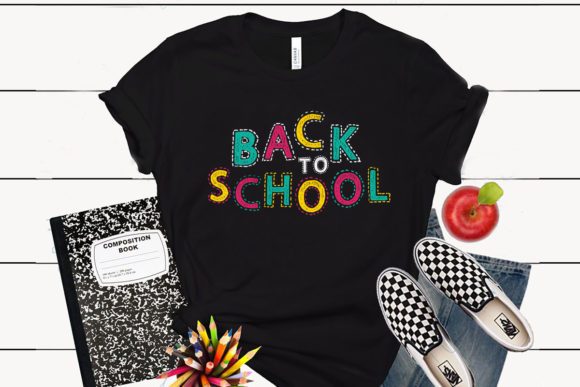 Back T School T Shirt Design