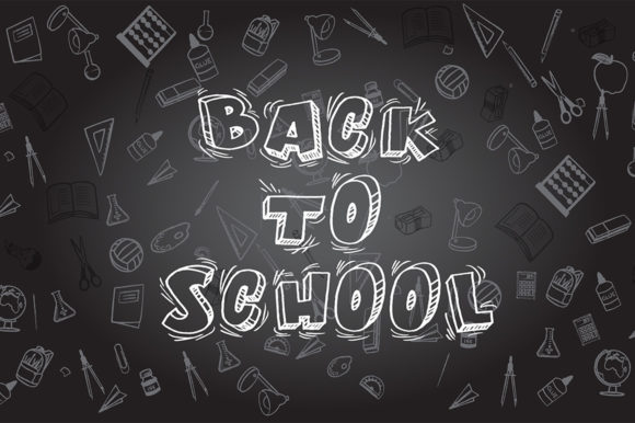 Education. School Background Vector