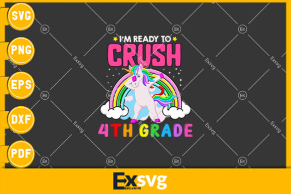 I m Ready to Crush 4th Grade T-shirt