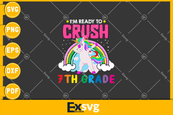 I m Ready to Crush 7th Grade T-shirt