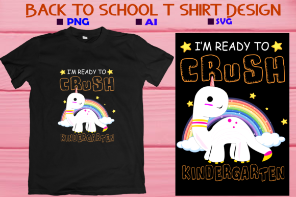 I M Ready to Crush Kindergarten Graphics