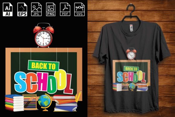 School T-Shirt Design- 12: Graphics for T-Shirt Designs