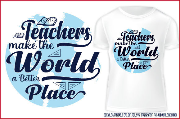 Teachers Make the World a Better Place Graphics